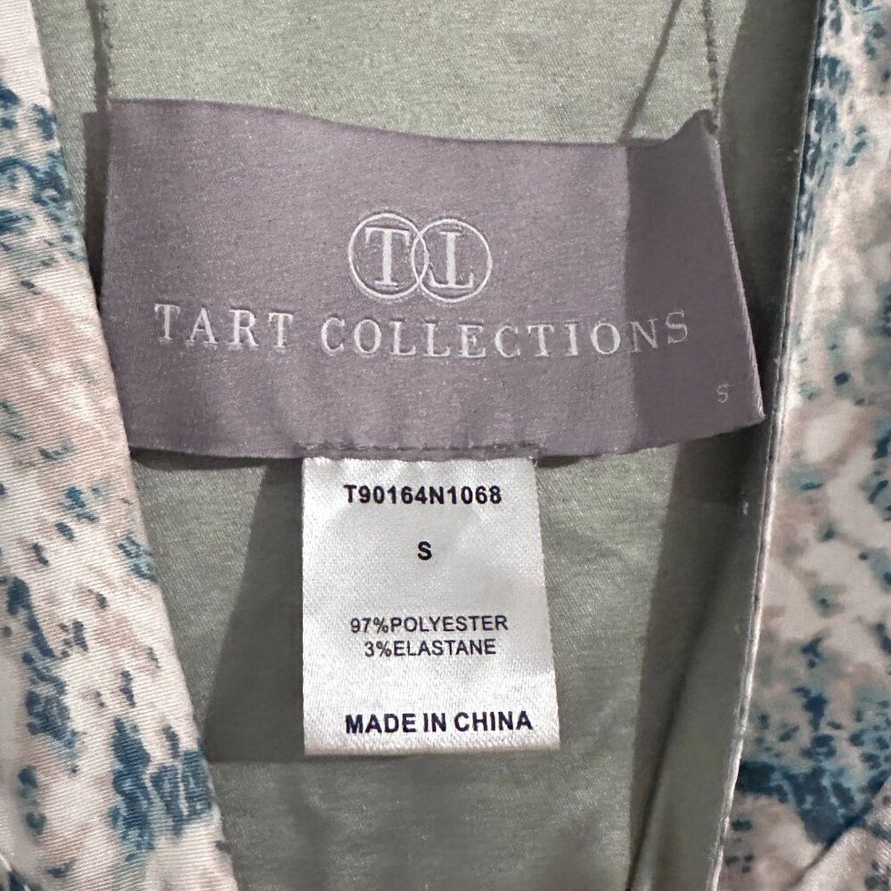 Tart Collections Python Print Zip Jacket Size S C… - image 2